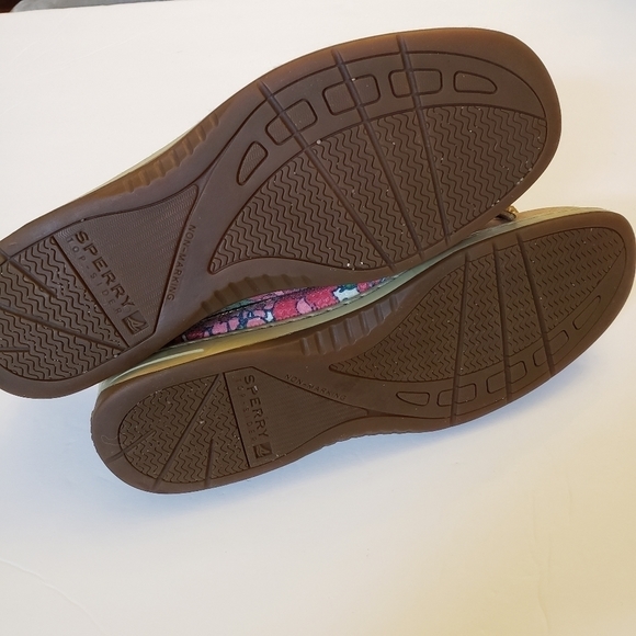 Sperry Top Siders 8 tropical sequin 2 eye slip on - Picture 8 of 9